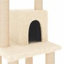 Kratzbaum für Katzen mit Sisalpfosten in Creme 105 cm von vidaXL, Katzenmöbel - Ref: Foro24-171466, Preis: 42,83 €, Rabatt: %