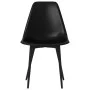 Esszimmerstühle 4 Einheiten aus schwarzem PP von vidaXL, Essstühle - Ref: Foro24-338045, Preis: 132,43 €, Rabatt: %