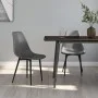 Dining chairs 2 units gray PP by vidaXL, dining chairs - Ref: Foro24-338046, Price: 93,79 €, Discount: %