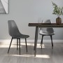 Sillas de comedor 2 unidades gris PP de vidaXL, Sillas de comedor - Ref: Foro24-338046, Precio: 95,25 €, Descuento: %