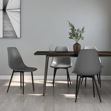 Esszimmerstühle 4 Einheiten graues PP von vidaXL, Essstühle - Ref: Foro24-338047, Preis: 157,84 €, Rabatt: %