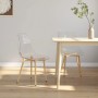 Dining chairs 2 units transparent PET by vidaXL, dining chairs - Ref: Foro24-338062, Price: 112,82 €, Discount: %