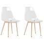 Esszimmerstühle 2 Einheiten transparentes PET von vidaXL, Essstühle - Ref: Foro24-338062, Preis: 104,96 €, Rabatt: %