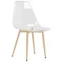 Dining chairs 2 units transparent PET by vidaXL, dining chairs - Ref: Foro24-338062, Price: 103,24 €, Discount: %