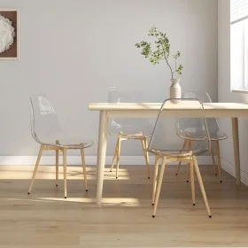 Dining chairs 4 units transparent PET by vidaXL, dining chairs - Ref: Foro24-338063, Price: 150,79 €, Discount: %