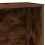 Estantería madera de ingeniería roble ahumado 60x24x120 cm en Librerías y estanterías | Comprar online en Foro24