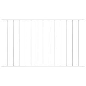 Panel de valla de acero con recubrimiento en polvo, 1,7 x 0,75