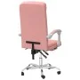 Silla de oficina reclinable cuero sintético rosa de vidaXL, Sillas de oficina - Ref: Foro24-349657, Precio: 112,97 €, Descuen...
