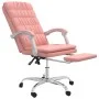 Silla de oficina reclinable cuero sintético rosa de vidaXL, Sillas de oficina - Ref: Foro24-349657, Precio: 112,97 €, Descuen...