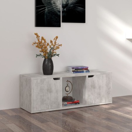 TV-Schrank aus Betonwerkstoff, 88,5 x 27,5 x 30,5 cm von vidaXL, TV-Möbel - Ref: Foro24-338175, Preis: 50,82 €, Rabatt: %
