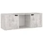 TV-Schrank aus Betonwerkstoff, 88,5 x 27,5 x 30,5 cm von vidaXL, TV-Möbel - Ref: Foro24-338175, Preis: 50,03 €, Rabatt: %