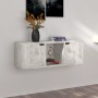TV-Schrank aus Betonwerkstoff, 88,5 x 27,5 x 30,5 cm von vidaXL, TV-Möbel - Ref: Foro24-338175, Preis: 50,82 €, Rabatt: %