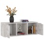 TV-Schrank aus Betonwerkstoff, 88,5 x 27,5 x 30,5 cm von vidaXL, TV-Möbel - Ref: Foro24-338175, Preis: 50,82 €, Rabatt: %