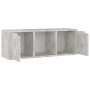 TV-Schrank aus Betonwerkstoff, 88,5 x 27,5 x 30,5 cm von vidaXL, TV-Möbel - Ref: Foro24-338175, Preis: 50,82 €, Rabatt: %