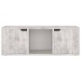 TV-Schrank aus Betonwerkstoff, 88,5 x 27,5 x 30,5 cm von vidaXL, TV-Möbel - Ref: Foro24-338175, Preis: 50,82 €, Rabatt: %