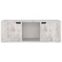 TV-Schrank aus Betonwerkstoff, 88,5 x 27,5 x 30,5 cm von vidaXL, TV-Möbel - Ref: Foro24-338175, Preis: 50,03 €, Rabatt: %