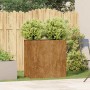 Jardinera oxidada 80x40x80 cm acero corten en Maceteros y jardineras | Comprar online en Foro24