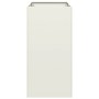 Jardinera acero blanco 40x80x80 cm