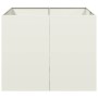 Jardinera acero blanco 100x100x80 cm