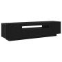 Gabinete de TV Negro 160 x 35 x 40 cm Madera contrachapada