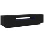 Gabinete de TV Negro 160 x 35 x 40 cm Madera contrachapada