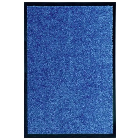 Felpudo lavable azul 40x60 cm