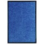 Felpudo lavable azul 40x60 cm