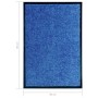Felpudo lavable azul 40x60 cm