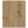 Mesitas de noche de pared 2 uds roble artisan 38x34x40 cm