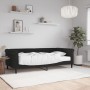Sofa bed with black velvet mattress 90x190 cm by vidaXL, Beds and slatted bases - Ref: Foro24-3197762, Price: 309,99 €, Disco...