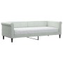 Schlafsofa mit hellgrauer Samtmatratze 80x200 cm von vidaXL, Betten und Lattenroste - Ref: Foro24-3197740, Preis: 313,33 €, R...