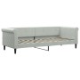 Schlafsofa mit hellgrauer Samtmatratze 80x200 cm von vidaXL, Betten und Lattenroste - Ref: Foro24-3197740, Preis: 313,33 €, R...