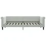 Sofa bed with light gray velvet mattress 80x200 cm by vidaXL, Beds and slatted bases - Ref: Foro24-3197740, Price: 308,07 €, ...