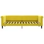 Sofá cama con colchón terciopelo amarillo 80x200 cm de vidaXL, Camas y somieres - Ref: Foro24-3197745, Precio: 306,49 €, Desc...