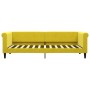 Sofá cama con colchón terciopelo amarillo 80x200 cm de vidaXL, Camas y somieres - Ref: Foro24-3197745, Precio: 311,89 €, Desc...