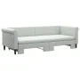 Trundle sofa bed with light gray velvet mattress 80x200 cm by vidaXL, Beds and slatted bases - Ref: Foro24-3197788, Price: 41...