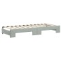 Sofá cama nido con colchón terciopelo gris claro 80x200 cm de vidaXL, Camas y somieres - Ref: Foro24-3197788, Precio: 429,10 ...