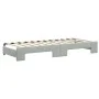 Trundle sofa bed with light gray velvet mattress 80x200 cm by vidaXL, Beds and slatted bases - Ref: Foro24-3197788, Price: 41...