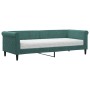 Schlafsofa mit dunkelgrüner Samtmatratze 80x200 cm von vidaXL, Betten und Lattenroste - Ref: Foro24-3197742, Preis: 320,27 €,...