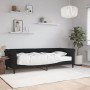 Sofa bed with black velvet mattress 80x200 cm by vidaXL, Beds and slatted bases - Ref: Foro24-3197744, Price: 317,14 €, Disco...