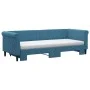 Ausziehbares Schlafsofa mit blauer Samtmatratze 80x200 cm von vidaXL, Betten und Lattenroste - Ref: Foro24-3197787, Preis: 42...