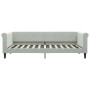 Schlafsofa mit hellgrauer Samtmatratze 90x200 cm von vidaXL, Betten und Lattenroste - Ref: Foro24-3197747, Preis: 322,45 €, R...