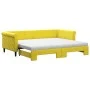 Trundle sofa bed with yellow velvet mattress 90x200 cm by vidaXL, Beds and slatted bases - Ref: Foro24-3197800, Price: 437,12...