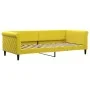 Trundle sofa bed with yellow velvet mattress 90x200 cm by vidaXL, Beds and slatted bases - Ref: Foro24-3197800, Price: 437,12...