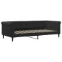 Ausziehbares Schlafsofa mit schwarzer Samtmatratze 90x200 cm von vidaXL, Betten und Lattenroste - Ref: Foro24-3197799, Preis:...