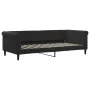 Trundle sofa bed with black velvet mattress 90x200 cm by vidaXL, Beds and slatted bases - Ref: Foro24-3197799, Price: 445,85 ...