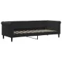 Trundle sofa bed with black velvet mattress 80x200 cm by vidaXL, Beds and slatted bases - Ref: Foro24-3197792, Price: 427,36 ...