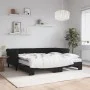 Sofá cama nido con colchón terciopelo negro 90x190 cm de vidaXL, Camas y somieres - Ref: Foro24-3197810, Precio: 406,75 €, De...