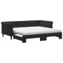 Trundle sofa bed with black velvet mattress 90x190 cm by vidaXL, Beds and slatted bases - Ref: Foro24-3197810, Price: 414,35 ...