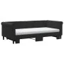 Sofá cama nido con colchón terciopelo negro 90x190 cm de vidaXL, Camas y somieres - Ref: Foro24-3197810, Precio: 406,75 €, De...